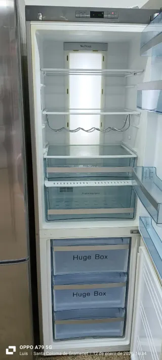 NEVERA COMBI HAIER NO FROST ENERGÍA A+