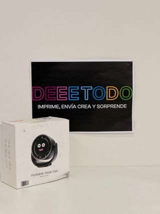 Ventilador de escritorio portátil
