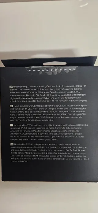 Fire TV Stick 4K MAX