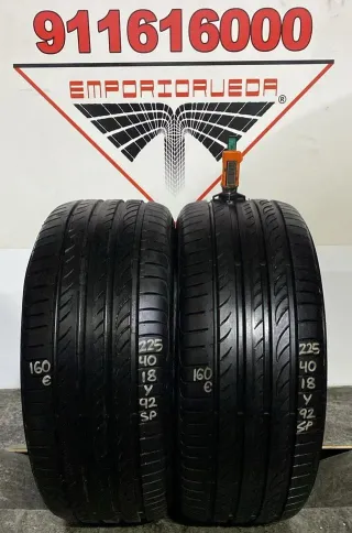 225 40 18 Y PIRELLI RUEDA AL 90% VIDA UTIL