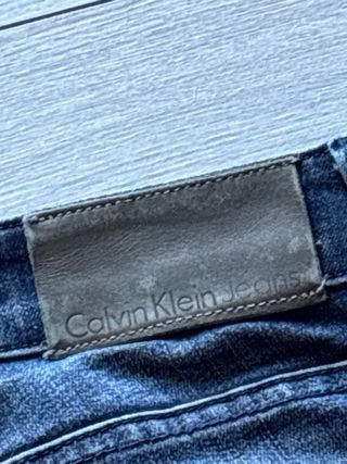 Jeans Calvin Klein Denim Blu Scuro