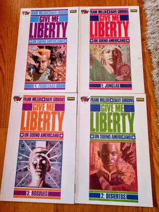 Comics give me liberty. Completa. 4 tomos