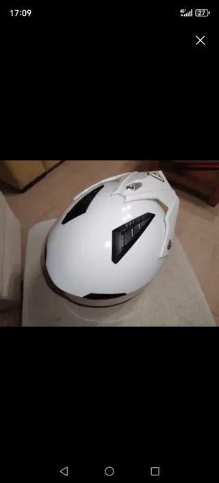 Casco Acerbis Jet Aria Blanco
