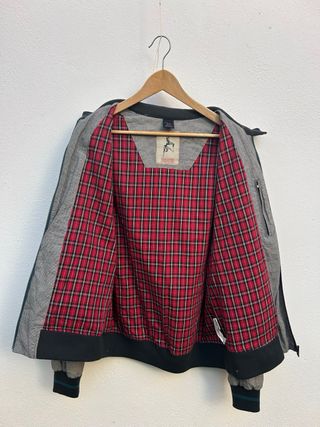 Chaqueta estilo bomber Zara Hombre Gris