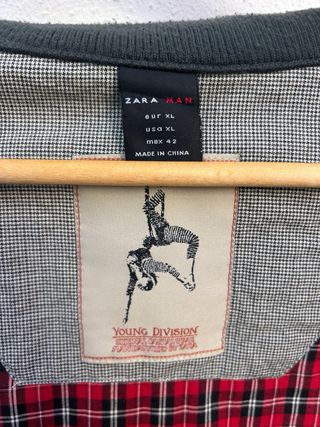 Chaqueta estilo bomber Zara Hombre Gris