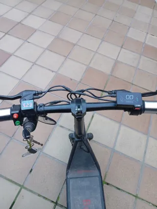 Patinete Eléctrico con Cesta y Sillín