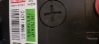 Batería Coche 75Ah EFB