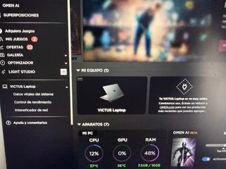 Portátil Gaming HP Victus 15 Blanco
