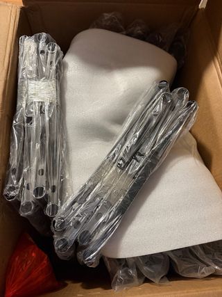 4 Sillas Comedor Tapizadas Negro