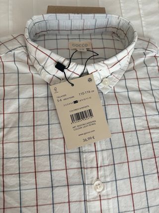 Camisa Gocco Niño T.5Y-6Y