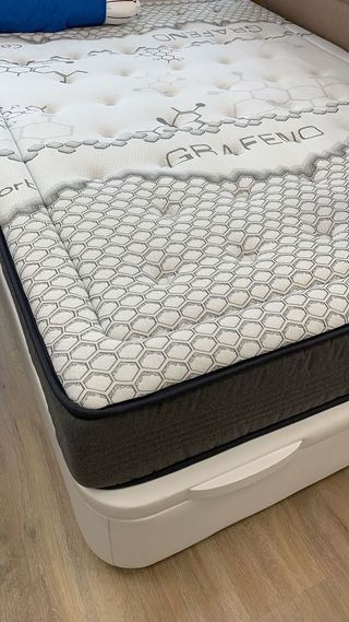 Canapé abatible colchón y bases tapizadas outlet