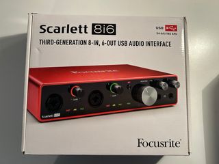 Focusrite Scarlett 8i6 3Gen Interfaccia Audio USB