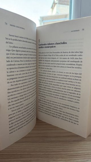 Acontece que no es poco