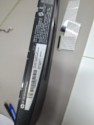 Placa Monitor HP 24f Backlight Cabo Flat e botões