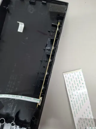 Placa Monitor HP 24f Backlight Cabo Flat e botões