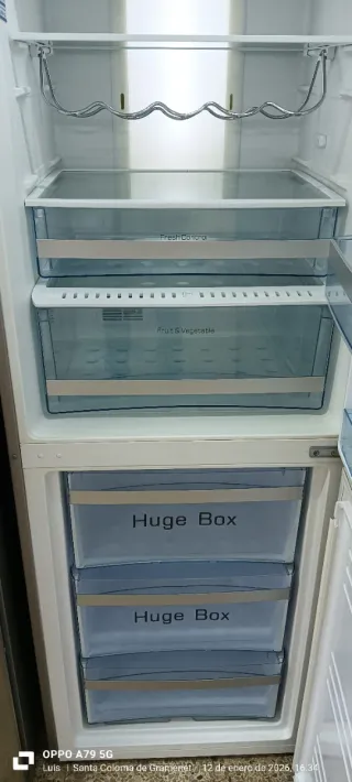 NEVERA COMBI HAIER NO FROST ENERGÍA A+