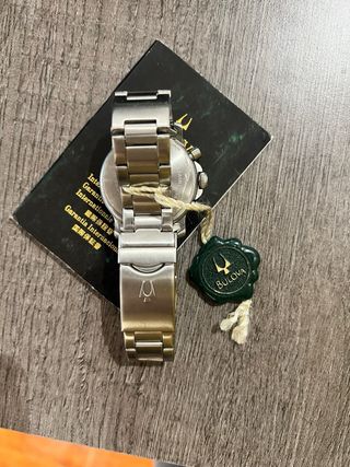 Reloj Bulova Chrono Hombre Caja Original