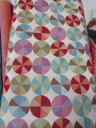 Tela círculos gobelino