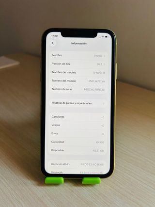 iPhone 11 64GB Giallo 79%