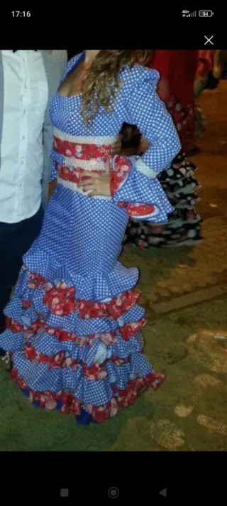 Vestido de flamenca