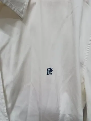 Blusa Carolina Herrera Blanca Talla L