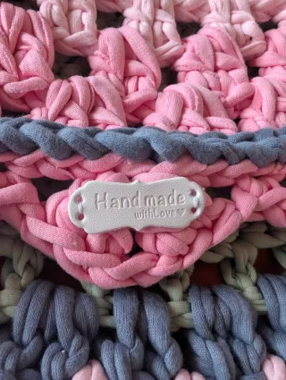 Alfombra Ganchillo Redonda 100cm