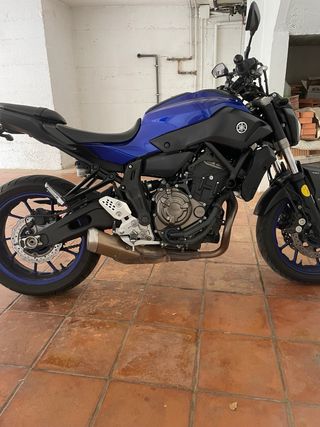 Yamaha MT-07 Azul