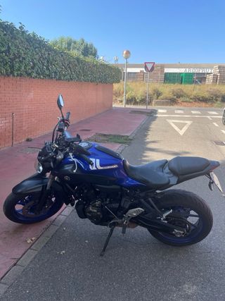 Yamaha MT-07 Azul