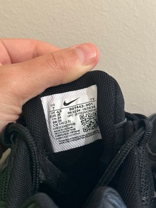 Zapatillas Nike Air Max 95 Talla 38 Negras