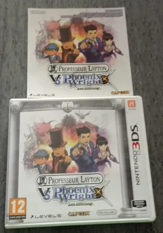 Profesor Layton vs Phoenix Wright 3DS € NEGOCIABLE