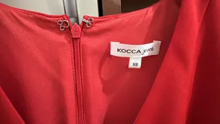 Vestito donna Kokka rosso