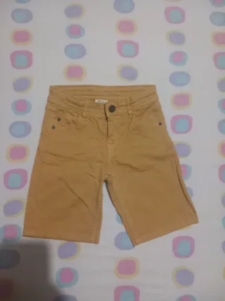 Conjunto niño 7 años: Camisa y bermudas