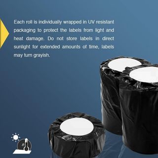 10 Rollos Etiquetas DK-11202 Precortadas