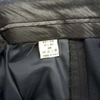 Bellissimo vestito uomo Black tg.48