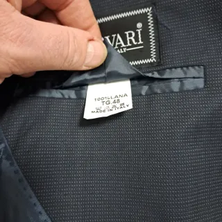 Bellissimo vestito uomo Black tg.48