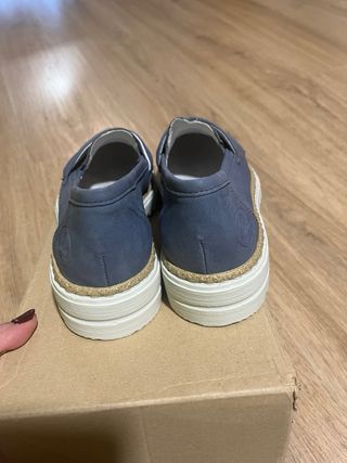 Mocasines Rieker Mujer Azul Talla 36