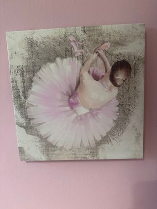 Set 6 Cuadros Decorativos Bailarina Ballet