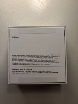Airpods 4 Nuevos Apple Blancos