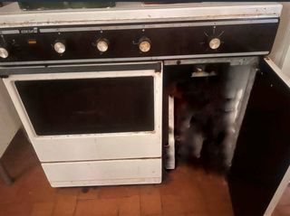 Cocina de gas EDESA con horno. Regalo vajilla.