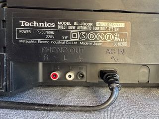 Tocadiscos Technics SL J300R linear aguja original