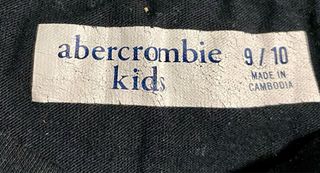 Camiseta Abercrombie Kids Azul Estampada