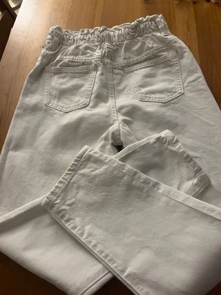 Pantalón blanco Mango Talla 12 años