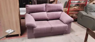 Sofá de 2 plazas morado