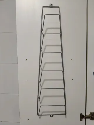 Organizador de pared Ikea metálico
