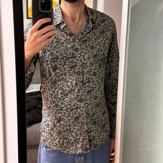 Camicia Gucci Uomo Fantasia Floreale