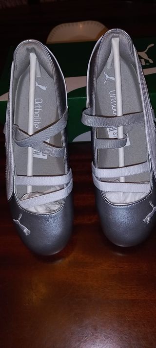 Zapatillas Puma Speedcat Ballet plateadas