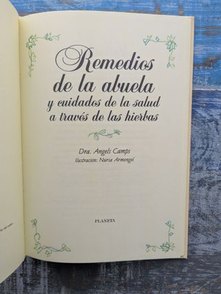 Remedios de la abuela y cuidado de la salud
