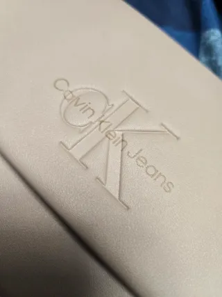 Bolso Calvin Klein Beige/Rosa