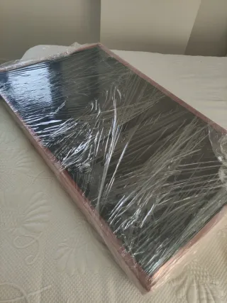 Cabecero tapizado rosa