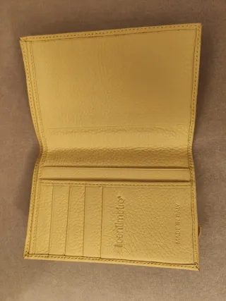 Portafoglio unisex Il Centimetro giallo
